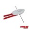 Extreme Max Extreme Max 3005.5036 BoatTector Sailboat Fender Hangers, Value 2-Pack - White 3005.5036 - alternate 4